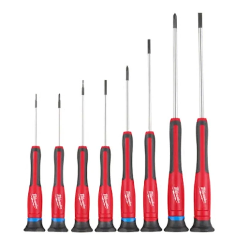 8 PC Precision Screwdriver Set By Milwaukee 48-22-2614